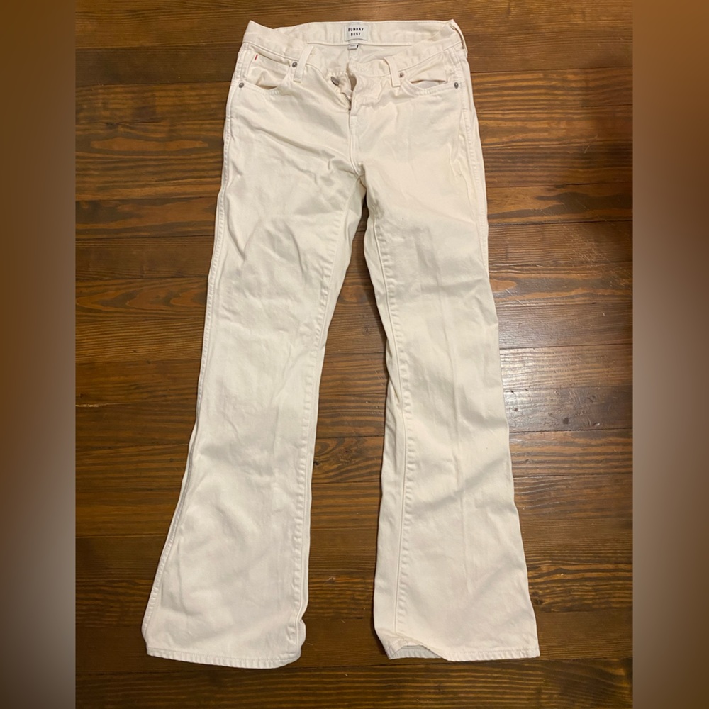 ZARA Low-waisted Flare Jeans